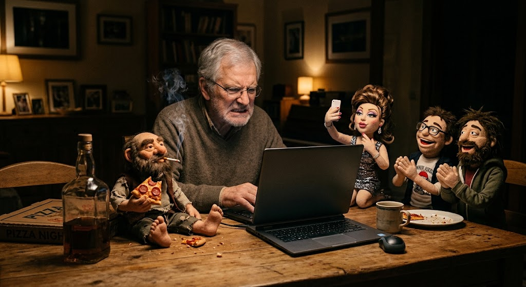 el maestro y su familia